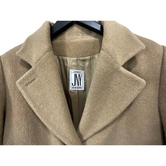 Jones New York Wool & Mohair Coat – Camel Classic - Picture 6 of 10